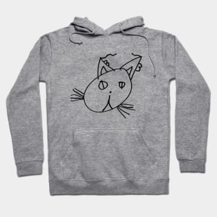 Izzo Cat Black Hoodie